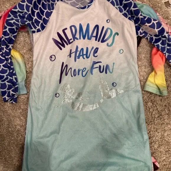 KIDS PAJAMAS BUNDLE of 4 size XXL (18) WONDER NATION NWT! - Picture 5 of 8